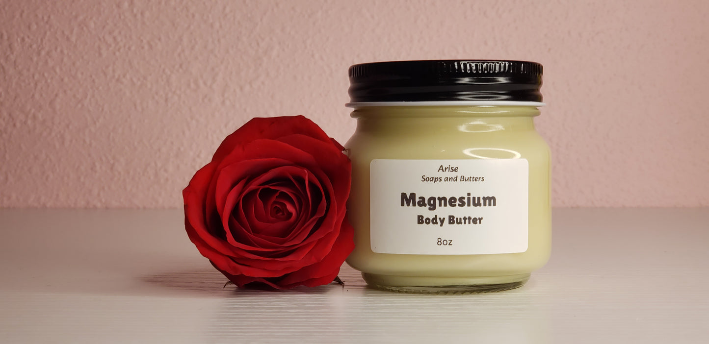 8oz. Double Strength Magnesium Body Butter