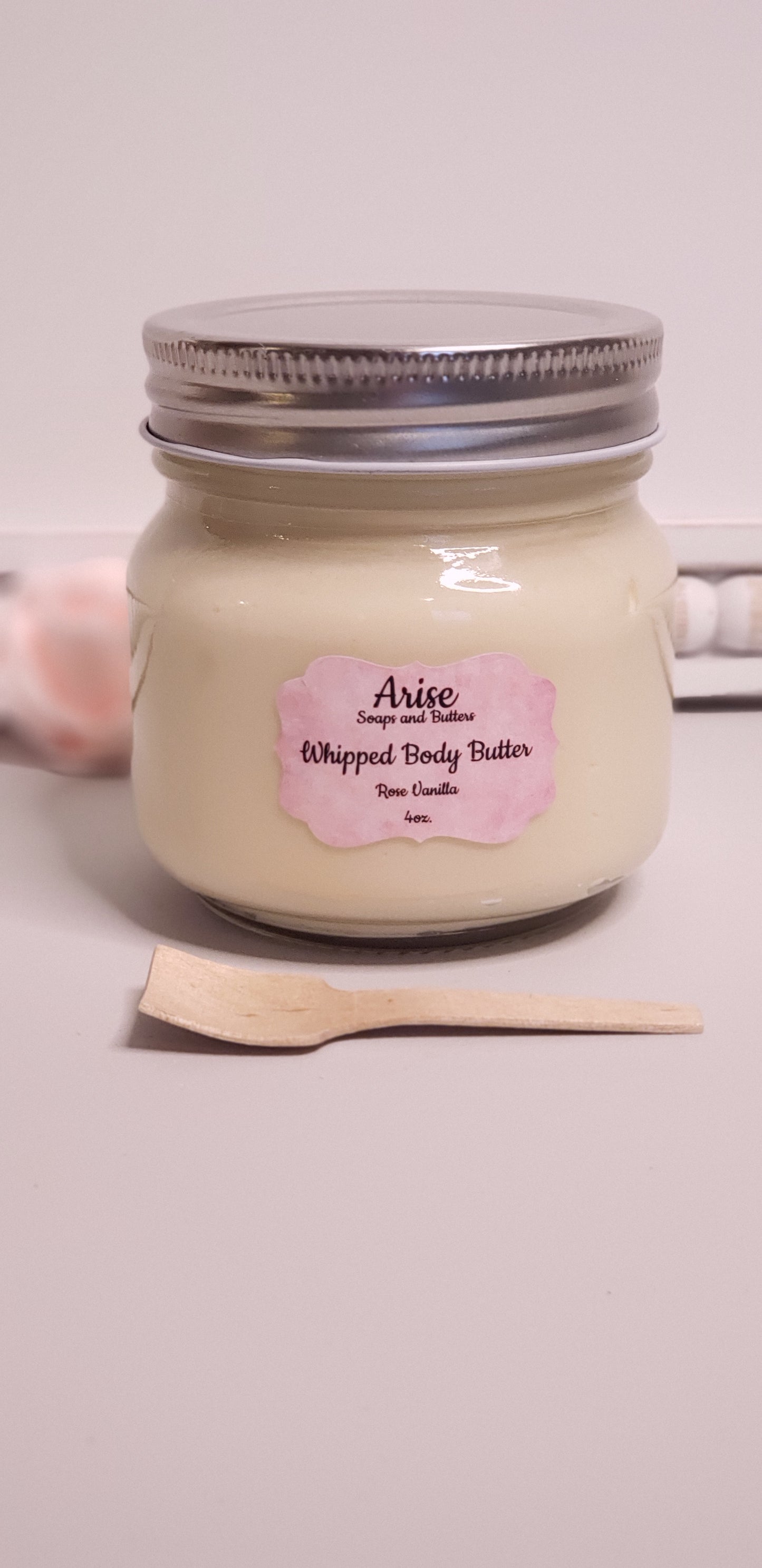 Rose + Vanilla Body Butter
