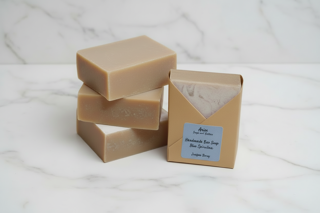 Bar Soap- Blue Spirulina
