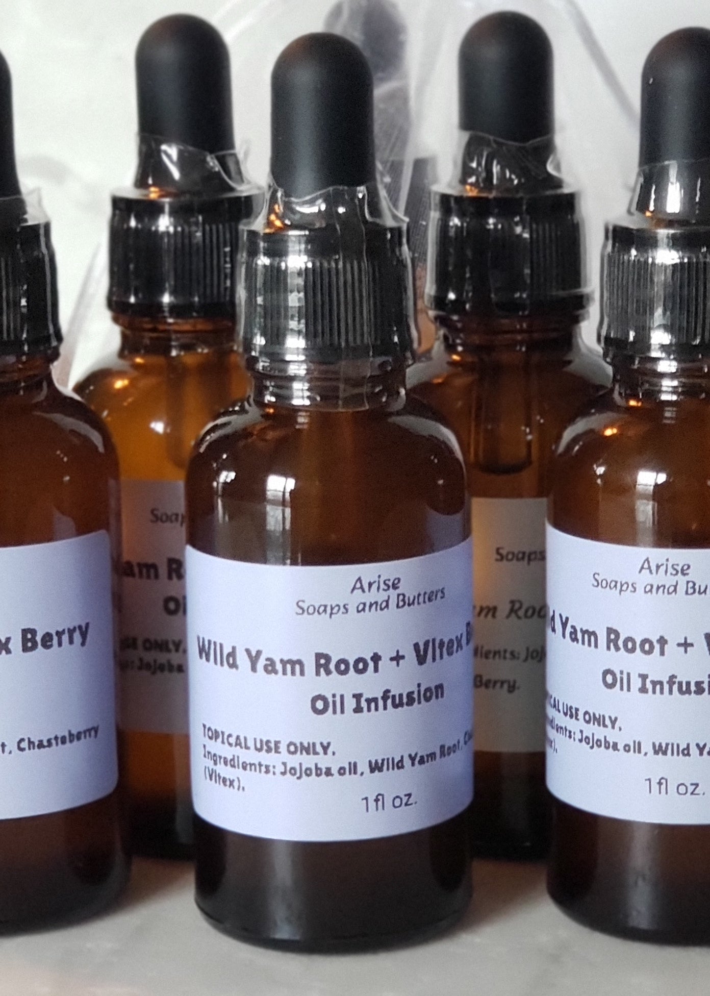 Wild Yam Root + Vitex Berry Oil Infusion