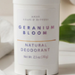 Geranium Bloom • Natural Deodorant • 2.5 oz