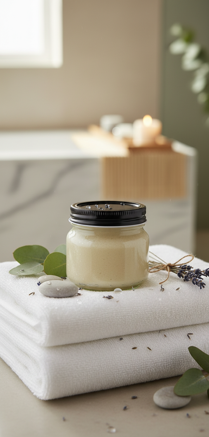 Peppermint Whipped Sugar Scrub – 8 oz