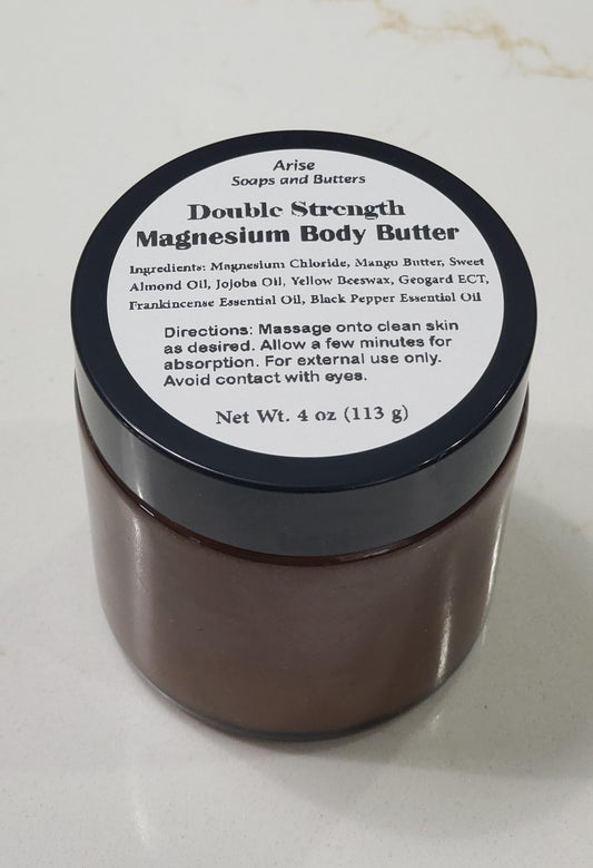 4oz. Double Strength Magnesium Body Butter