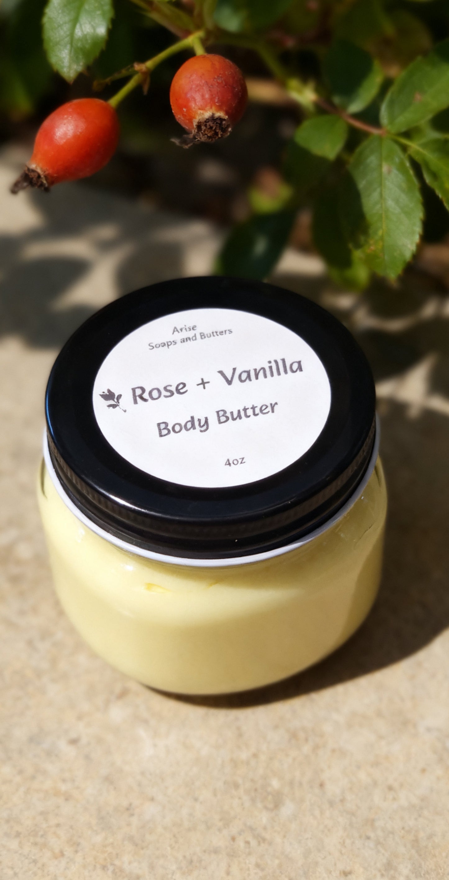 Rose + Vanilla Body Butter